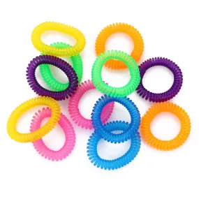 12Pack Mosquito Insect Repellent Bracelet, Waterproof Insect Repellent Mosquito Bands, Natural Outdoor Bug Repeller Wristbands for Adults and Kids