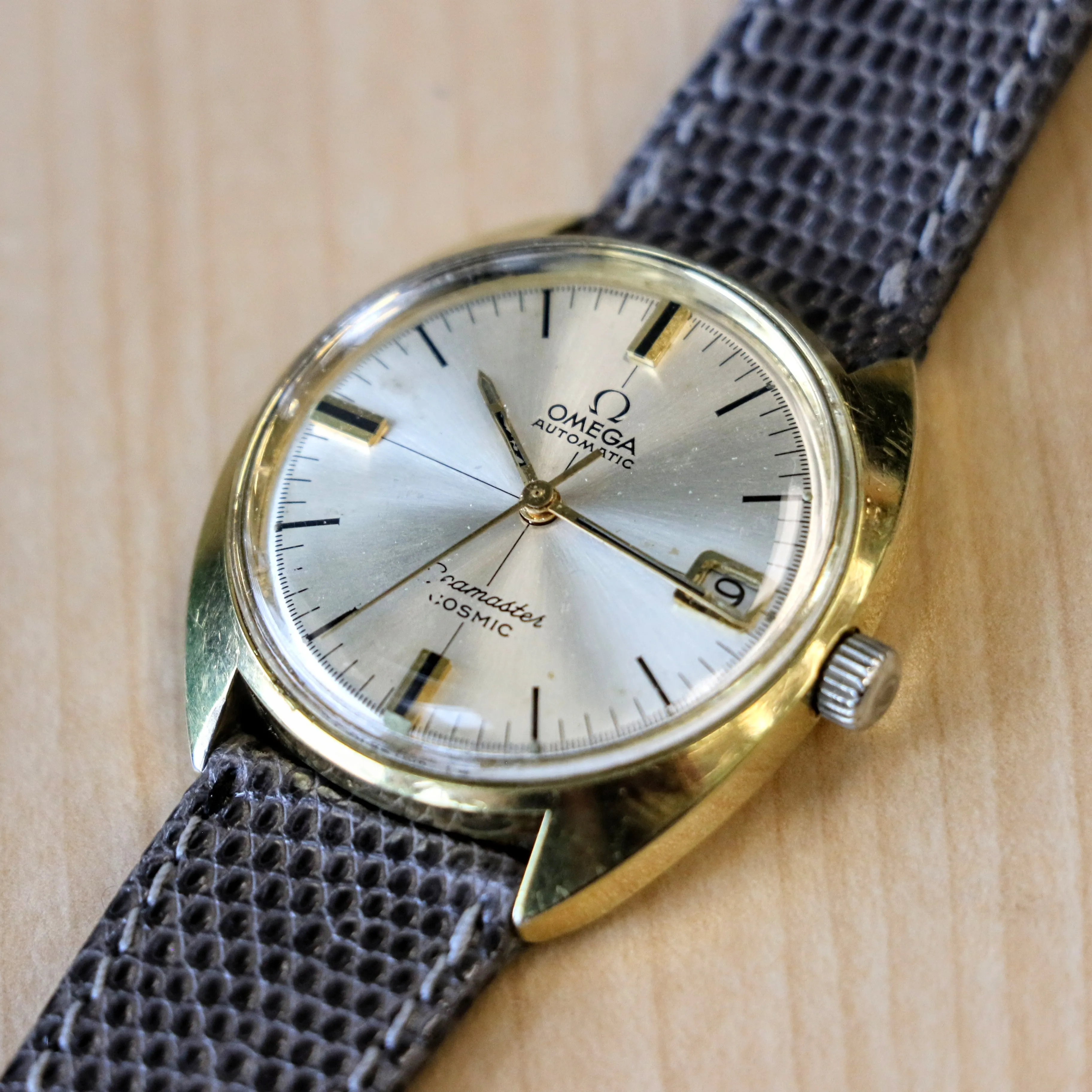 1960s OMEGA Seamaster Cosmic Watch Ref. 166.023 Cal. 565 24 Jewels Vintage Wristwatch