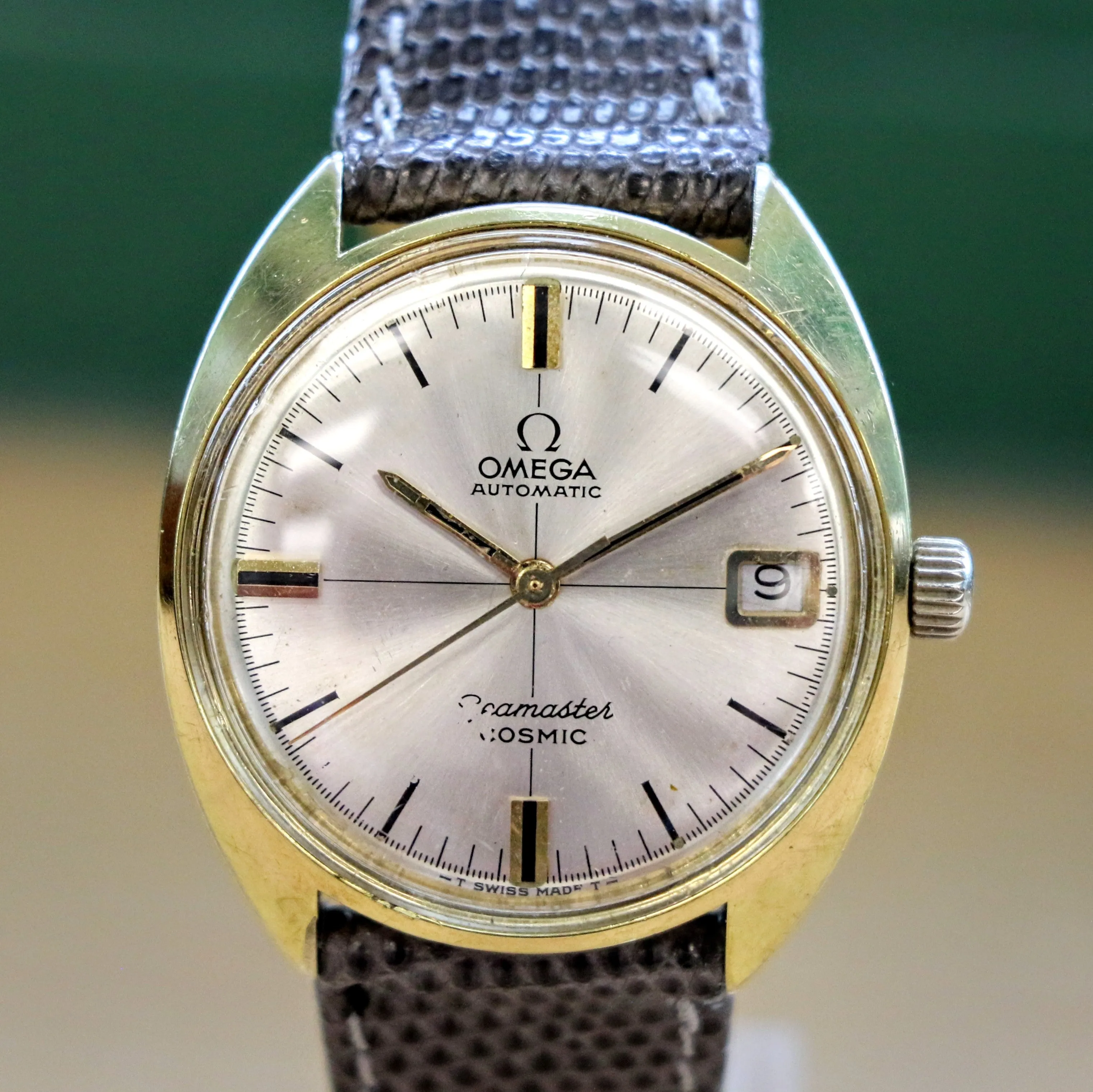 1960s OMEGA Seamaster Cosmic Watch Ref. 166.023 Cal. 565 24 Jewels Vintage Wristwatch