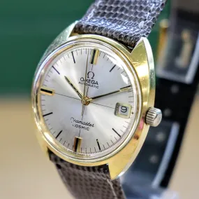 1960s OMEGA Seamaster Cosmic Watch Ref. 166.023 Cal. 565 24 Jewels Vintage Wristwatch