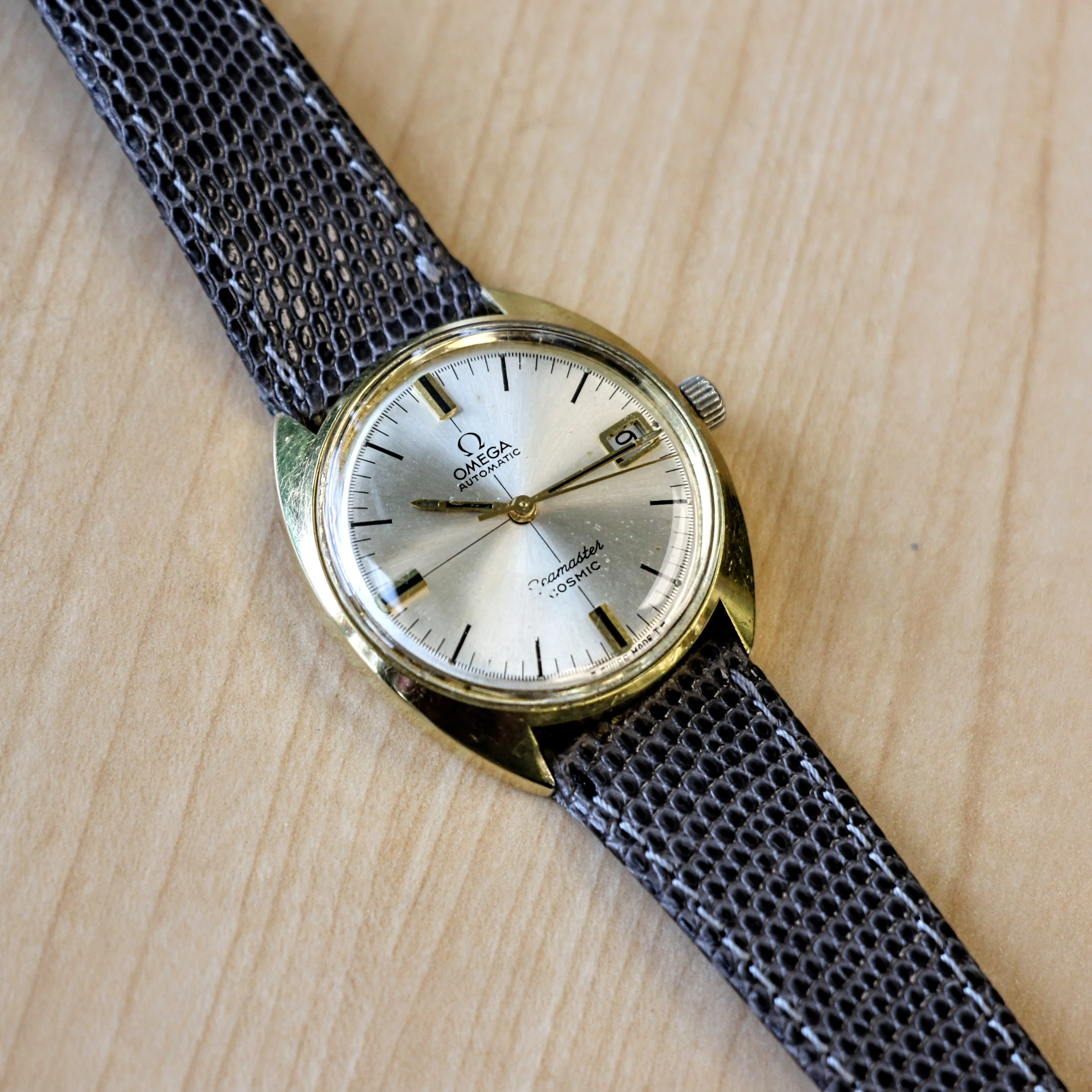 1960s OMEGA Seamaster Cosmic Watch Ref. 166.023 Cal. 565 24 Jewels Vintage Wristwatch