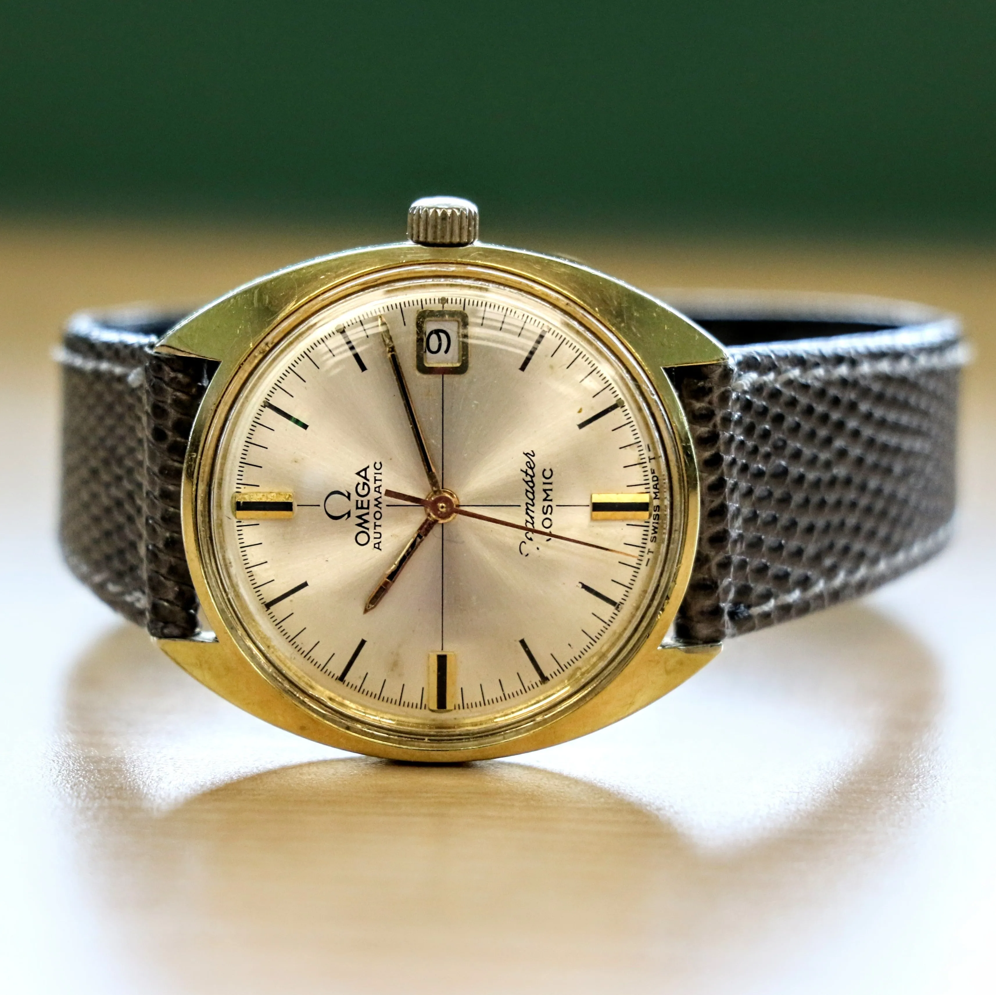 1960s OMEGA Seamaster Cosmic Watch Ref. 166.023 Cal. 565 24 Jewels Vintage Wristwatch