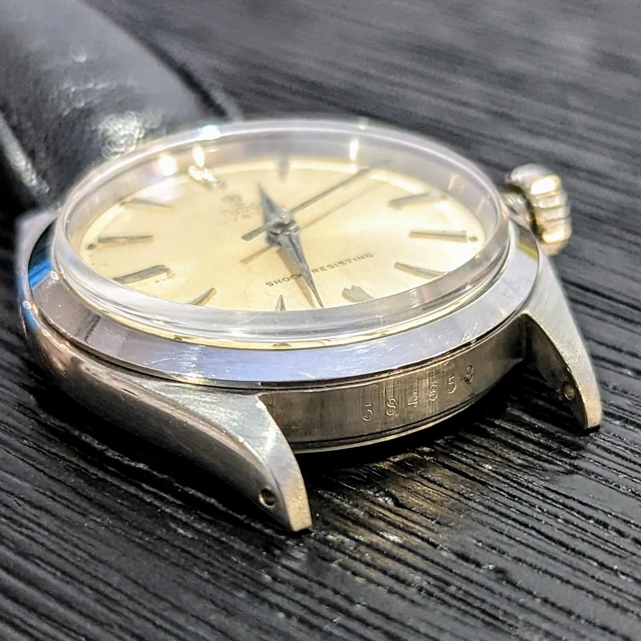 1962 TUDOR Oyster Watch Shock-Resisting Ref. 7934 Vintage Wristwatch