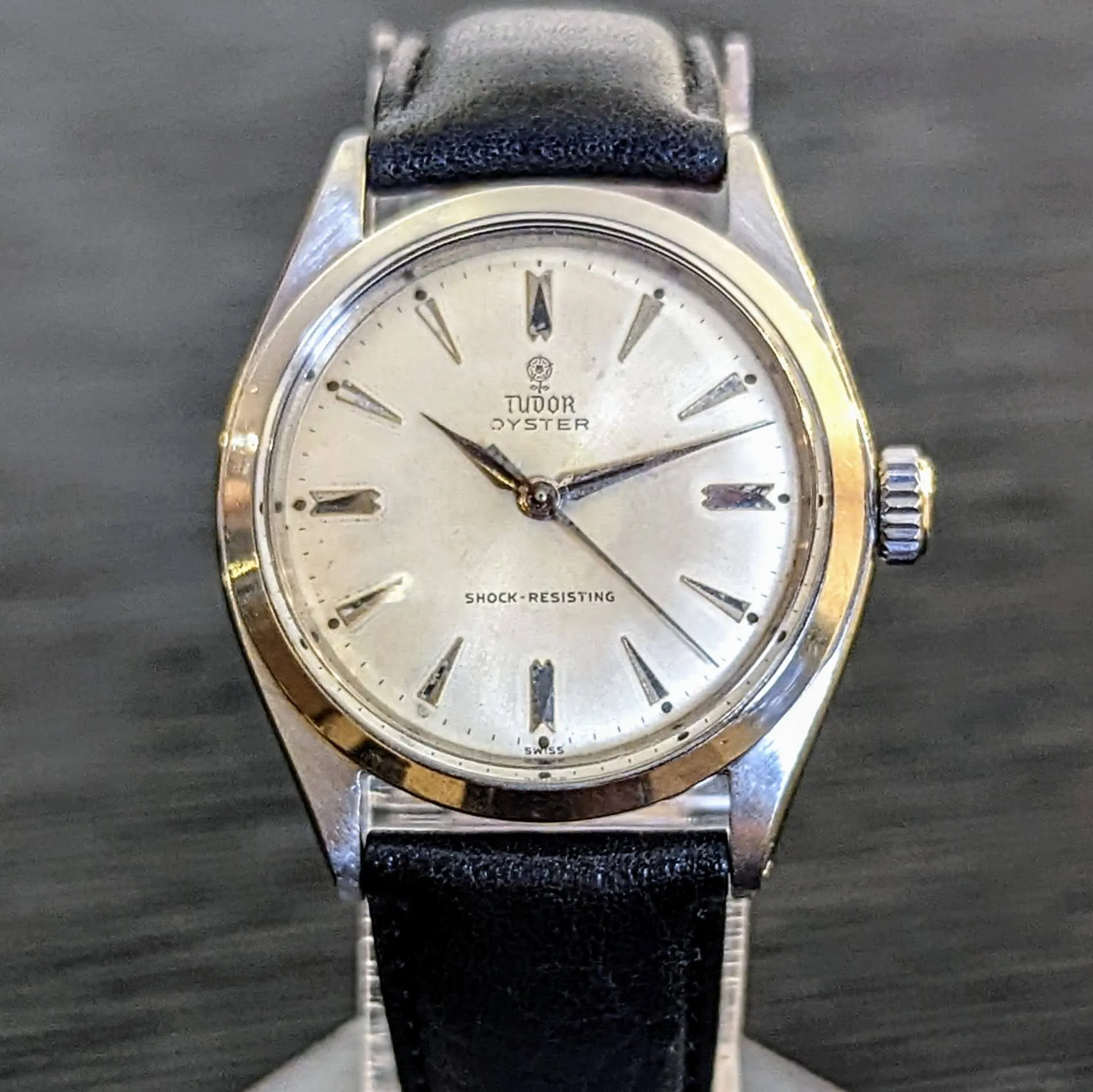 1962 TUDOR Oyster Watch Shock-Resisting Ref. 7934 Vintage Wristwatch