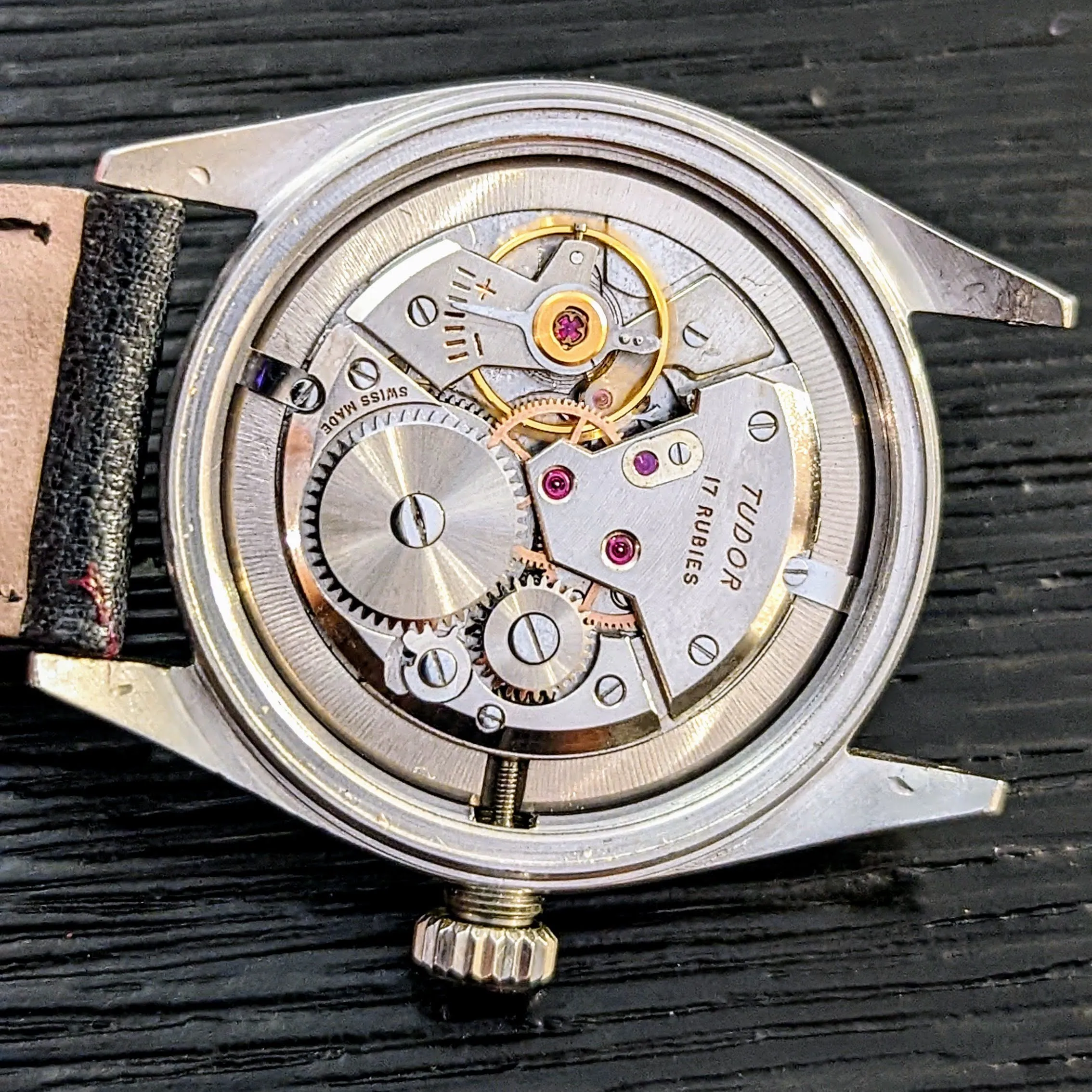 1962 TUDOR Oyster Watch Shock-Resisting Ref. 7934 Vintage Wristwatch