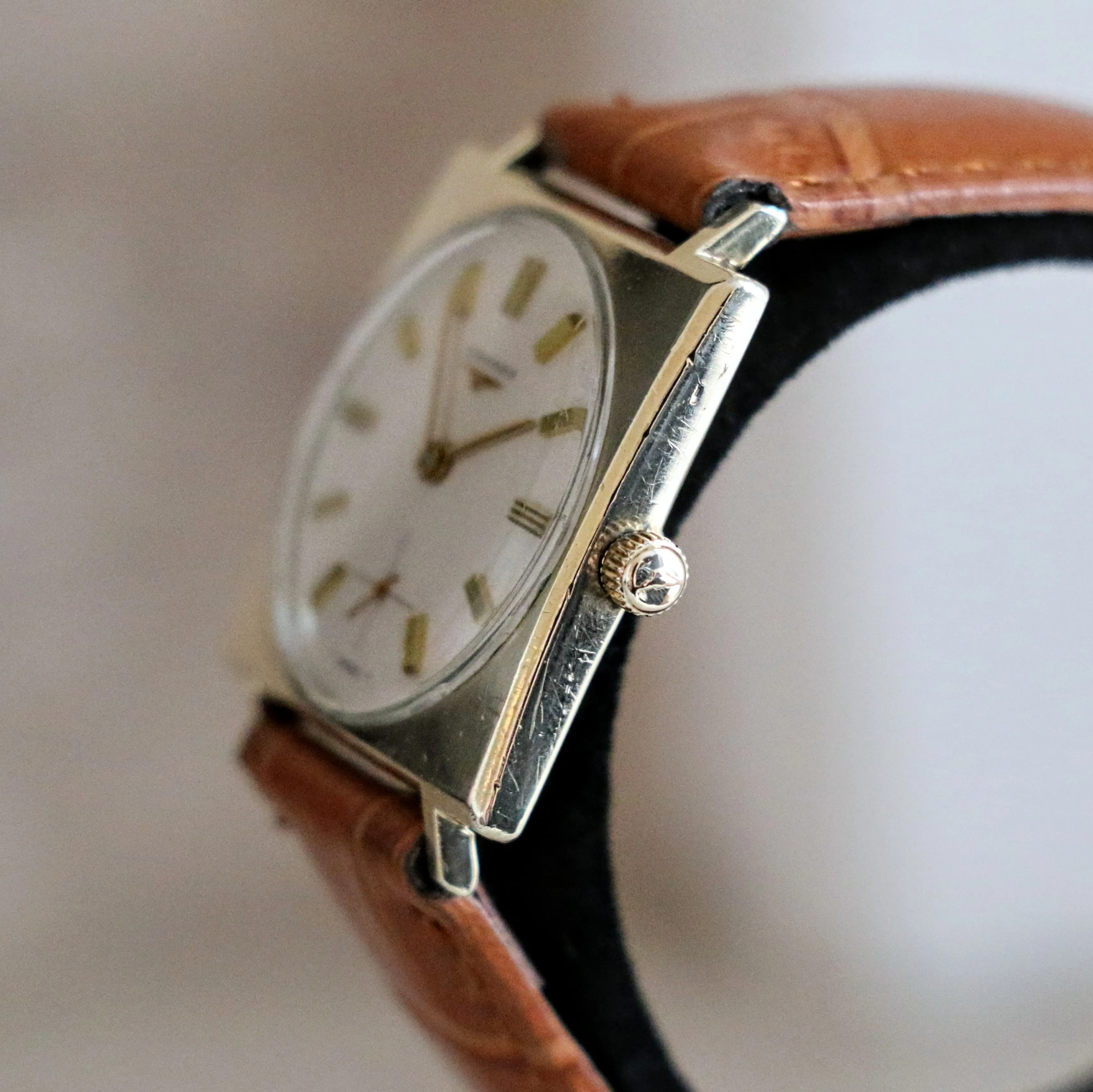 1966 LONGINES - Wittnauer Watch Ref. 2686 17 Jewels Cal. 370 10K GF Vintage Wristwatch