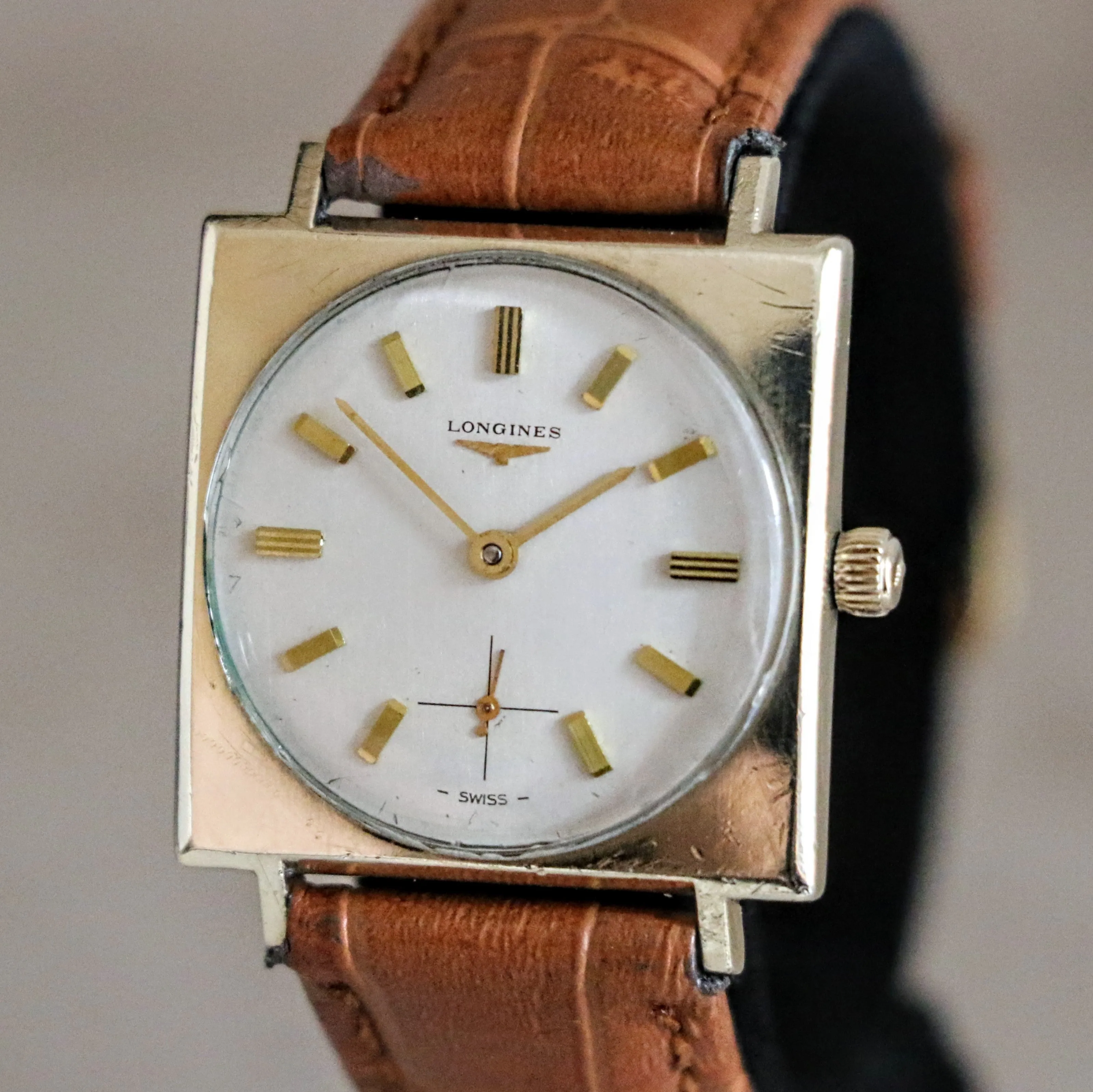 1966 LONGINES - Wittnauer Watch Ref. 2686 17 Jewels Cal. 370 10K GF Vintage Wristwatch