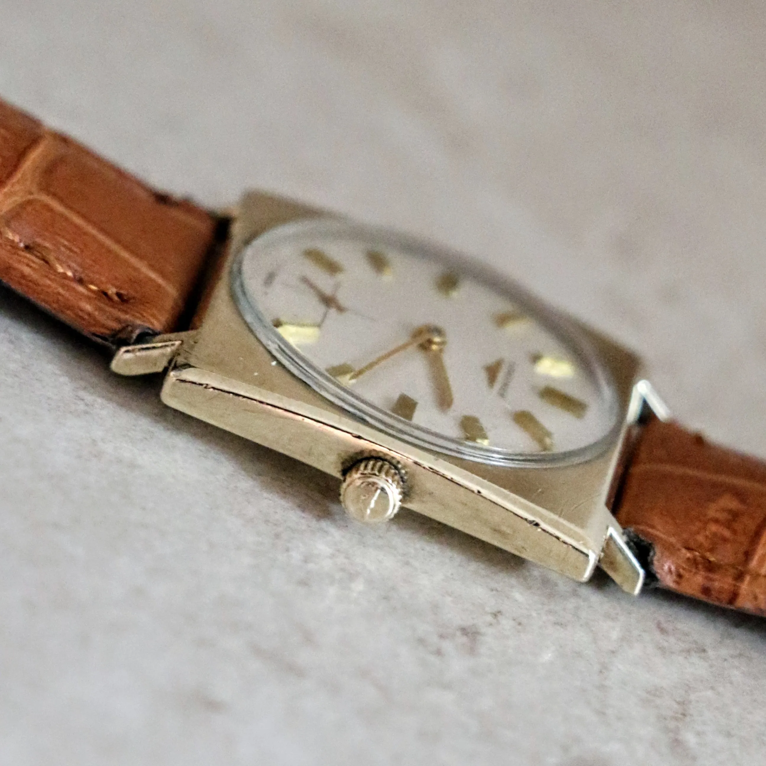 1966 LONGINES - Wittnauer Watch Ref. 2686 17 Jewels Cal. 370 10K GF Vintage Wristwatch