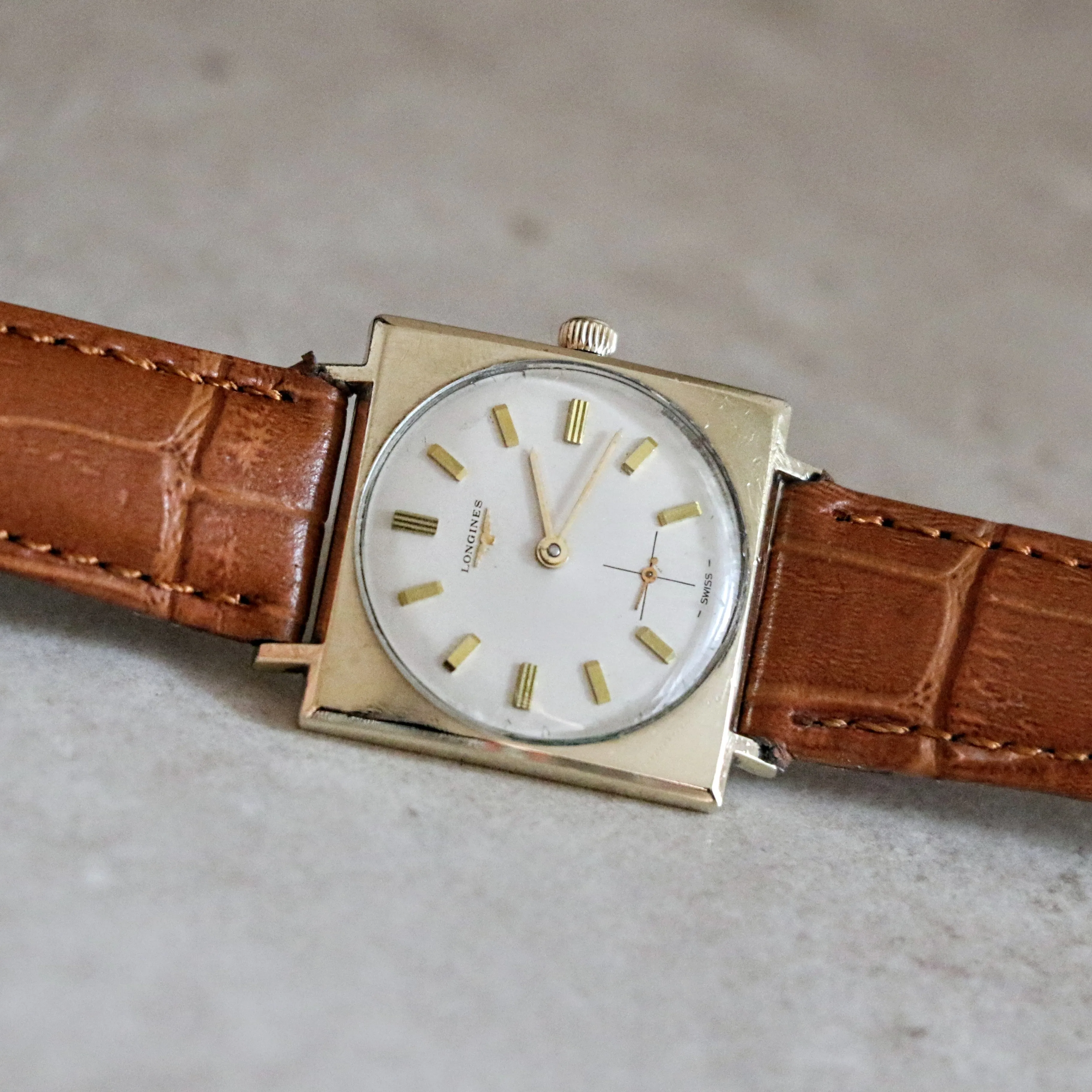 1966 LONGINES - Wittnauer Watch Ref. 2686 17 Jewels Cal. 370 10K GF Vintage Wristwatch