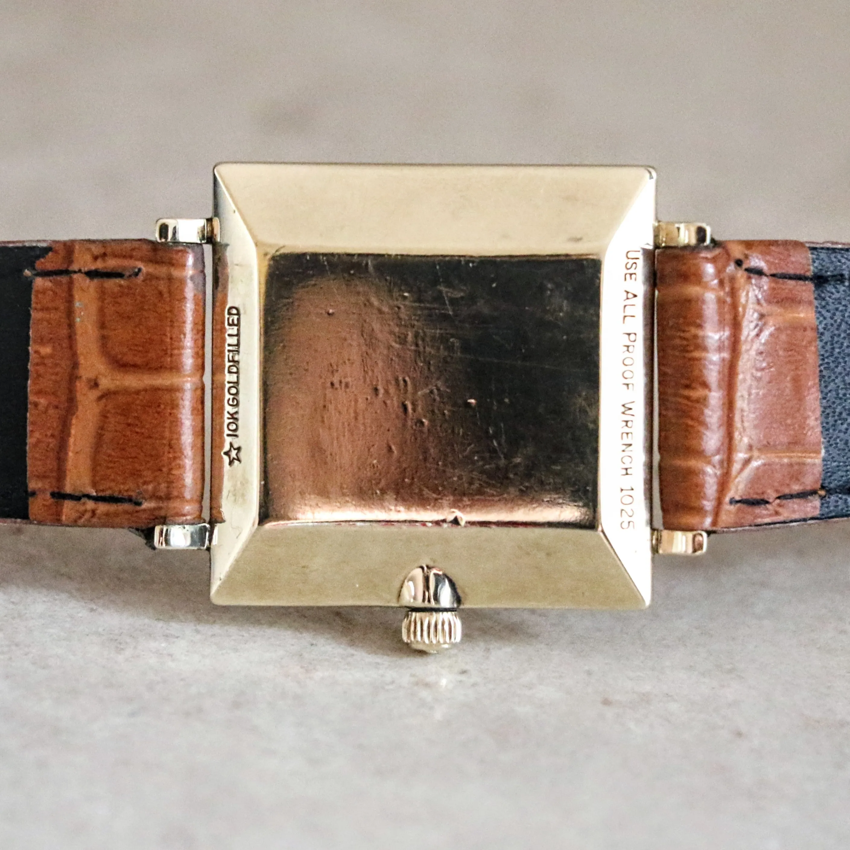 1966 LONGINES - Wittnauer Watch Ref. 2686 17 Jewels Cal. 370 10K GF Vintage Wristwatch