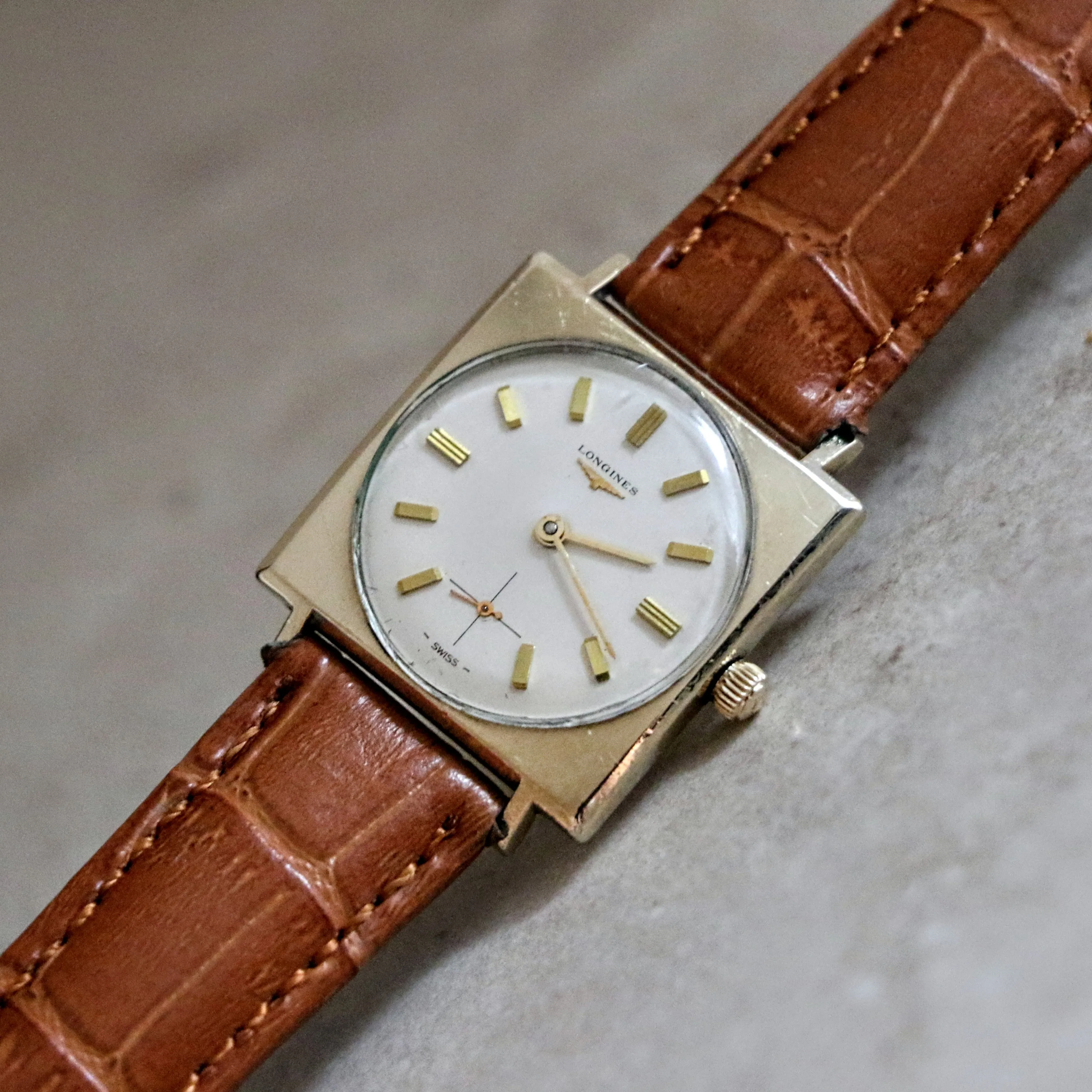 1966 LONGINES - Wittnauer Watch Ref. 2686 17 Jewels Cal. 370 10K GF Vintage Wristwatch