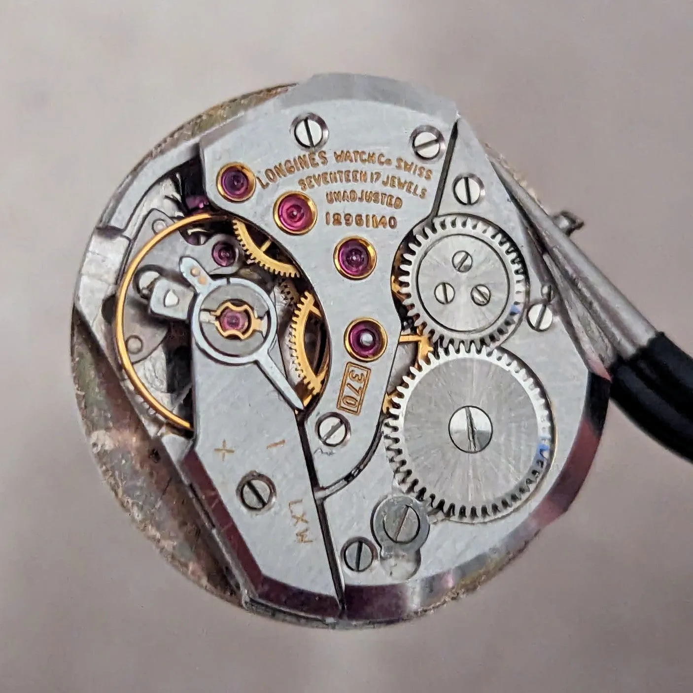 1966 LONGINES - Wittnauer Watch Ref. 2686 17 Jewels Cal. 370 10K GF Vintage Wristwatch