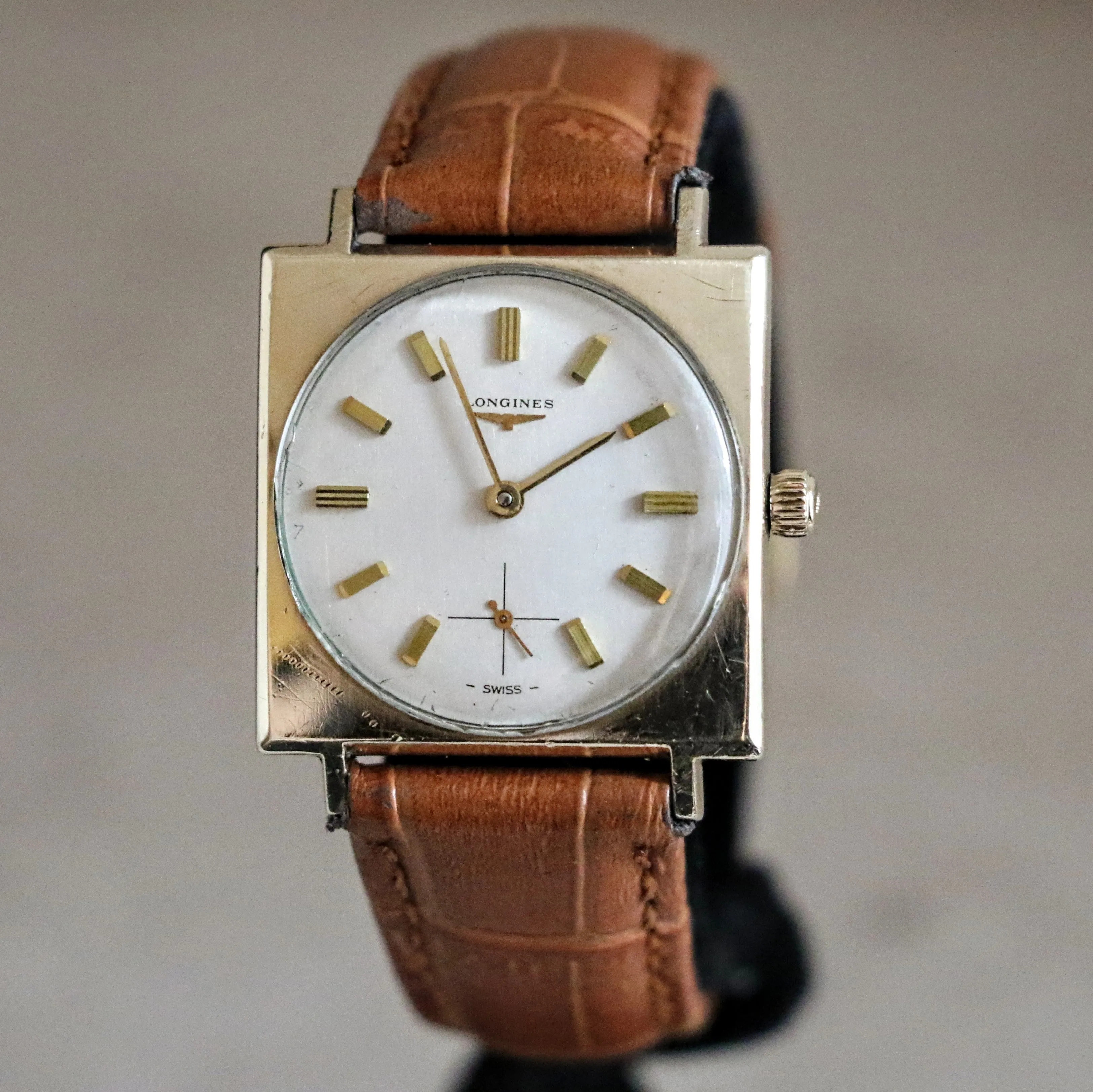 1966 LONGINES - Wittnauer Watch Ref. 2686 17 Jewels Cal. 370 10K GF Vintage Wristwatch