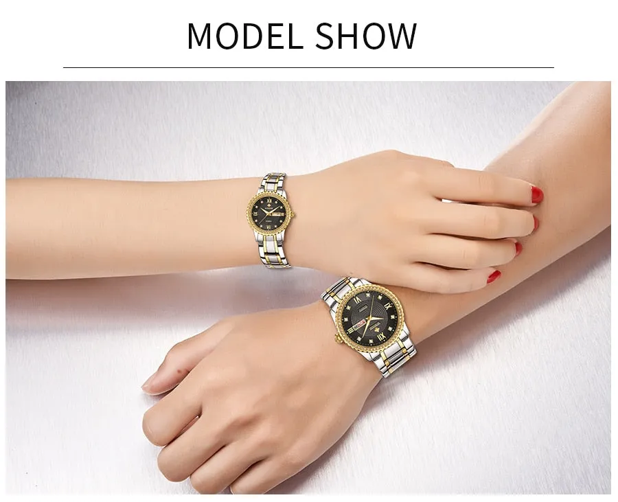2020 Couple Watches Men and Women Luxury Fashion Pair Lovers