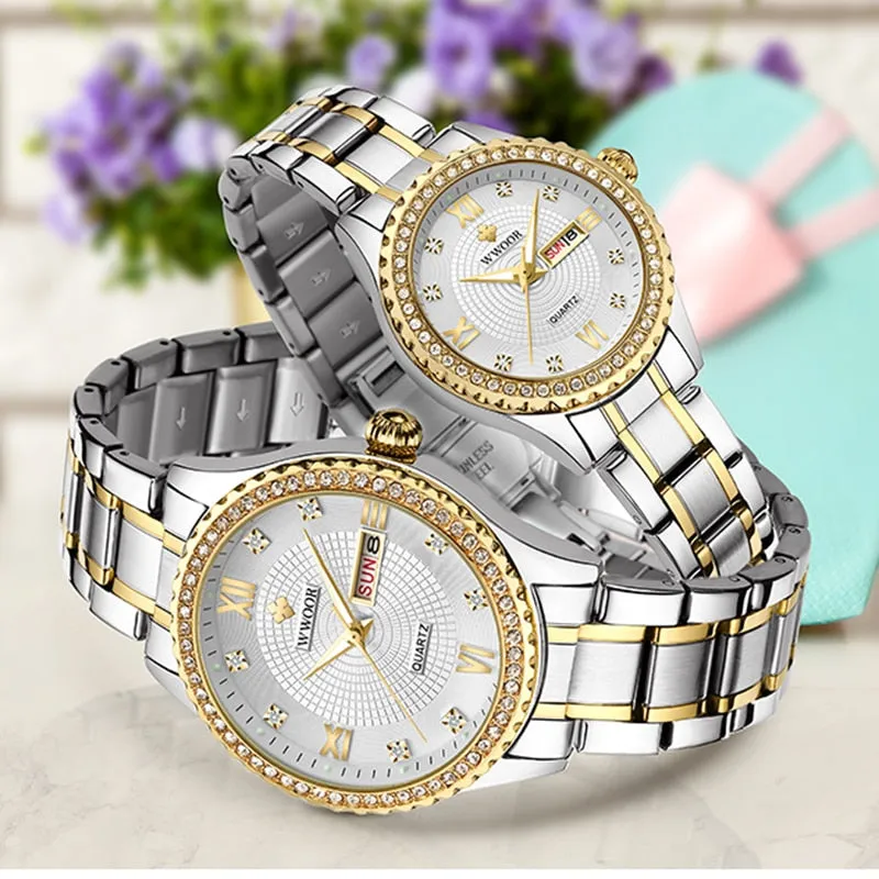 2020 Couple Watches Men and Women Luxury Fashion Pair Lovers