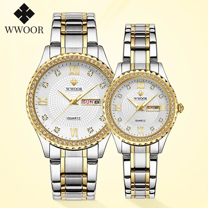 2020 Couple Watches Men and Women Luxury Fashion Pair Lovers