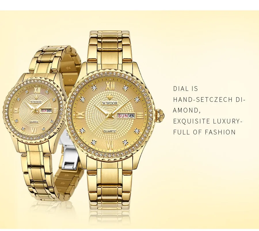2020 Couple Watches Men and Women Luxury Fashion Pair Lovers