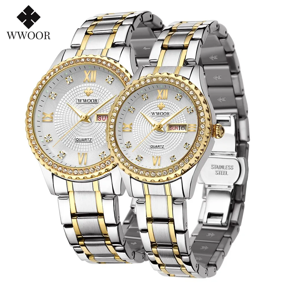 2020 Couple Watches Men and Women Luxury Fashion Pair Lovers