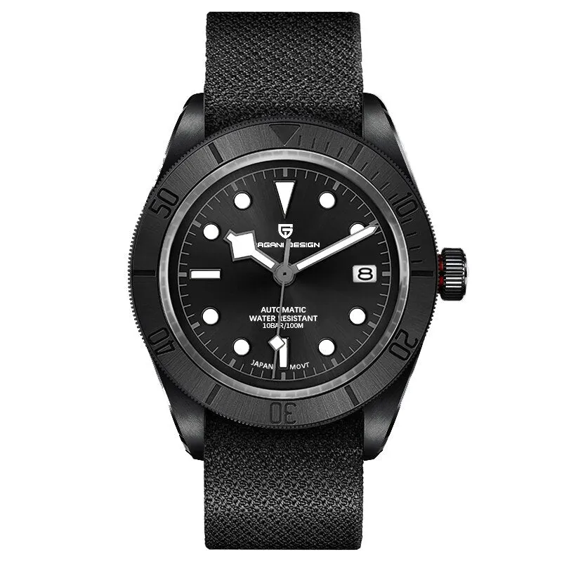 2022 New PAGANI DESIGN BB58 Retro Mechanical Watch For Men Brand Luxury Automatic Wrist Watch 100M Waterproof NH35A Reloj Hombre