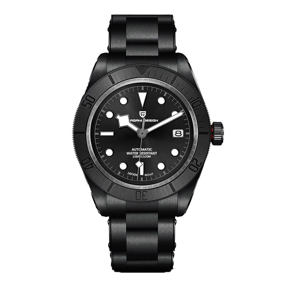 2022 New PAGANI DESIGN BB58 Retro Mechanical Watch For Men Brand Luxury Automatic Wrist Watch 100M Waterproof NH35A Reloj Hombre