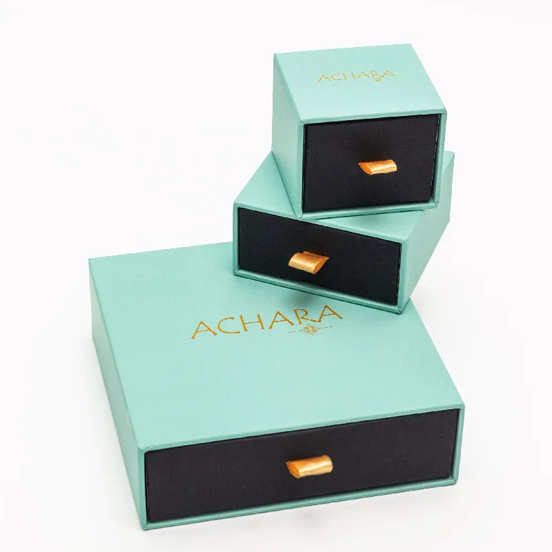 Achara Minimalist Small Button Necklace