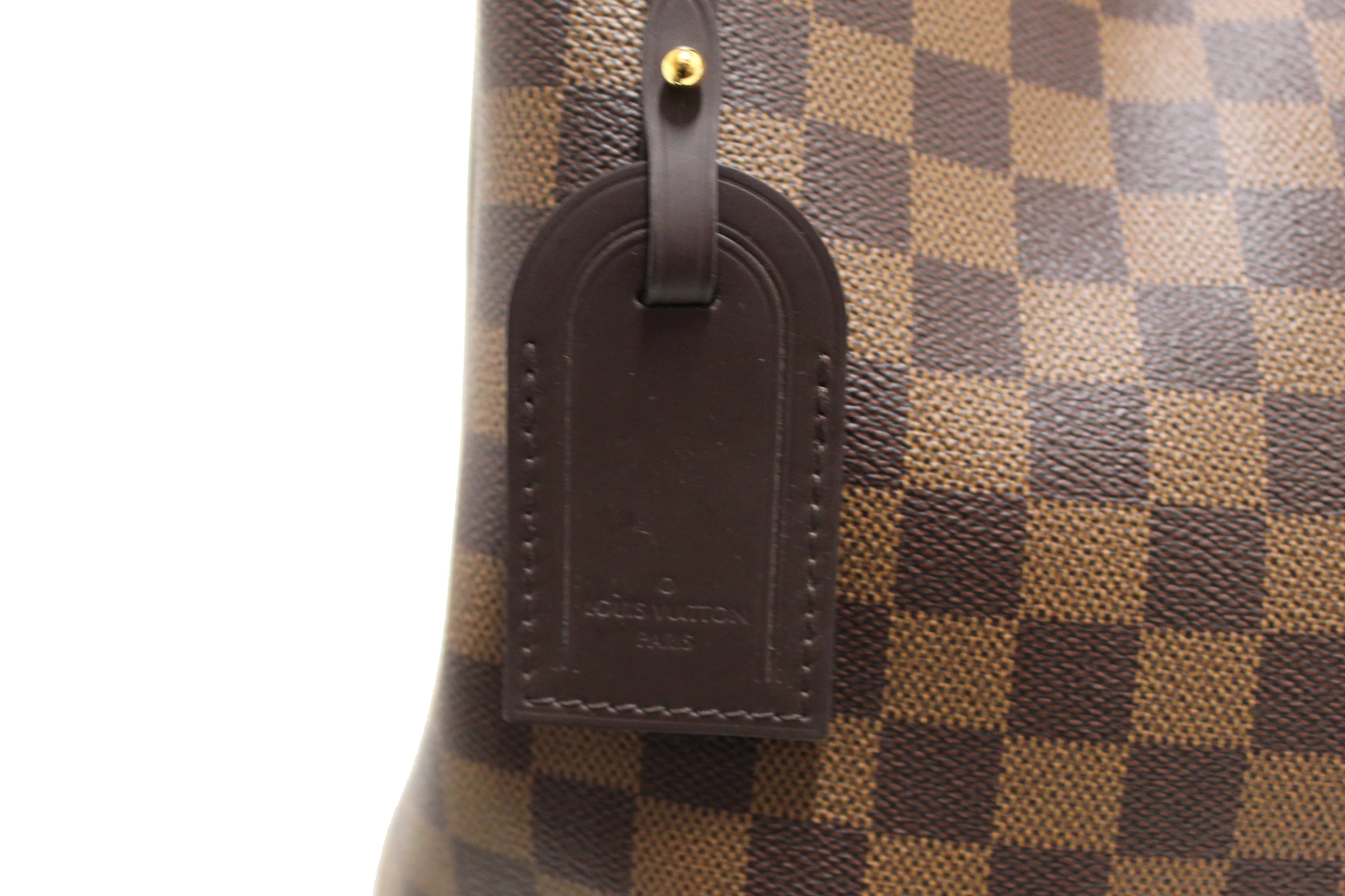 Authentic Louis Vuitton Damier Ebene Graceful MM Hobo Shoulder Bag