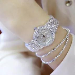 BEAUTIFUL CHIC BLING WOMEN'S DRESSY WATCH Luxury Diamond Rhinestone Wristwatch Relogios