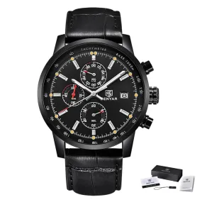 BENYAR Fashion Chronograph Sport Mens Watches Top Brand Luxury Quartz Watch Reloj Hombre Saat Clock Male Hour Relogio Masculino