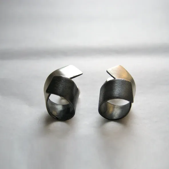Bilbao Silver Earrings