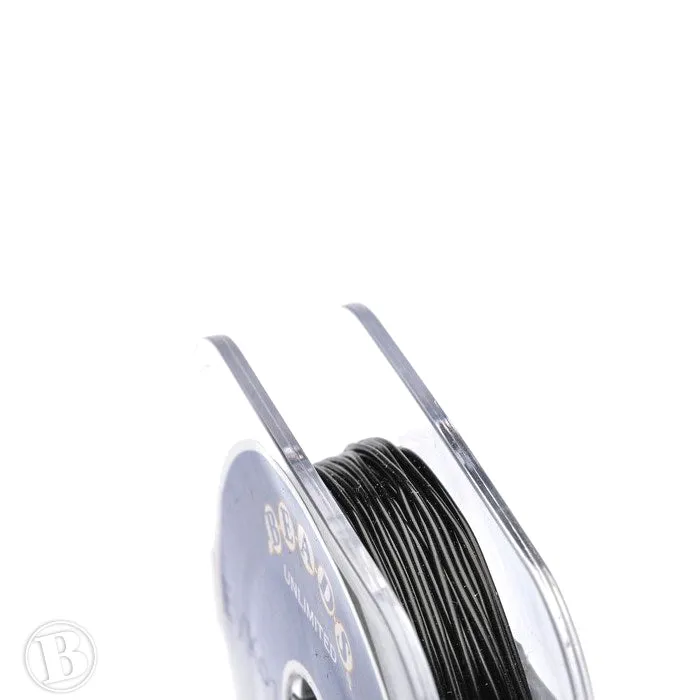 Black Elasticity 0.8mm - Reel of 25m