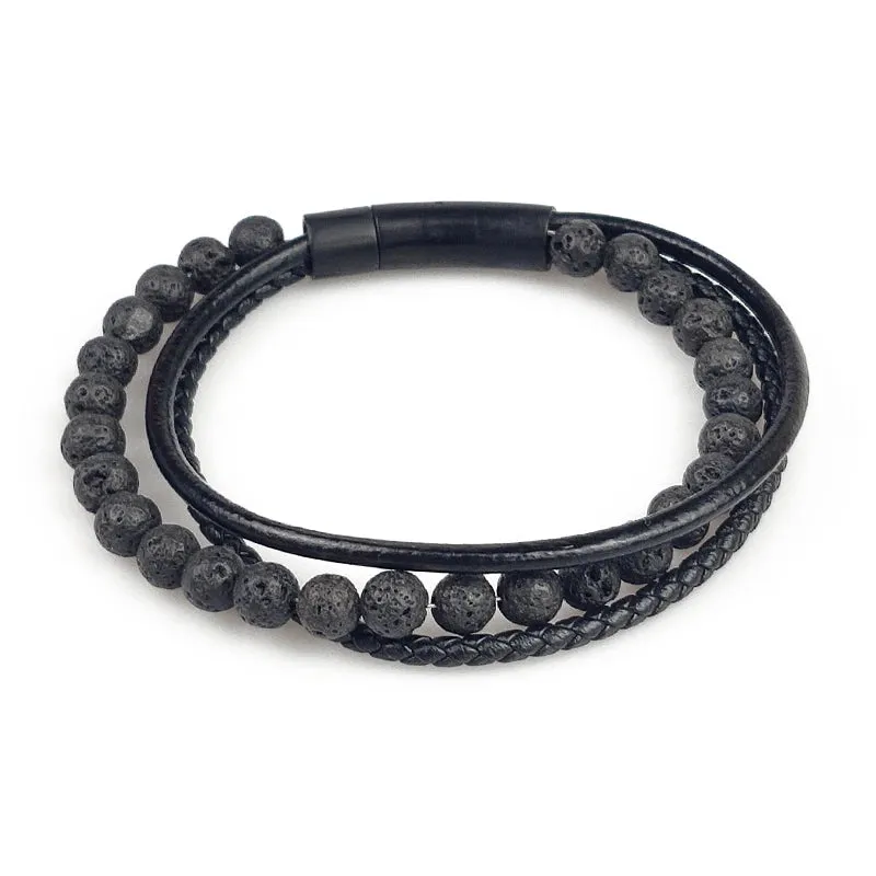 Charm Simple Men Bangle Bracelet Classic Gift Jewelry