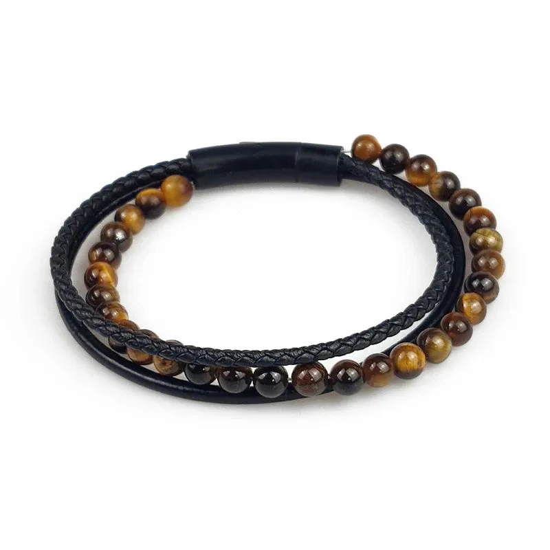 Charm Simple Men Bangle Bracelet Classic Gift Jewelry