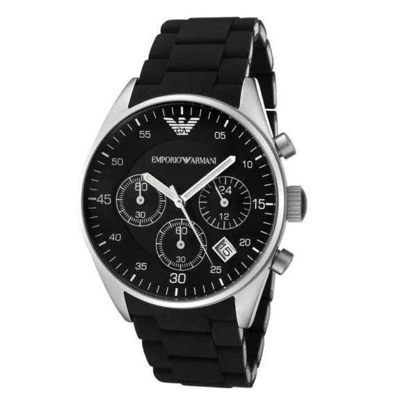 Chronograph Quartz Black Dial Men's Watch - AR5868