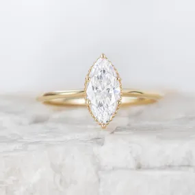 Clio ~ Marquise Cut Ring