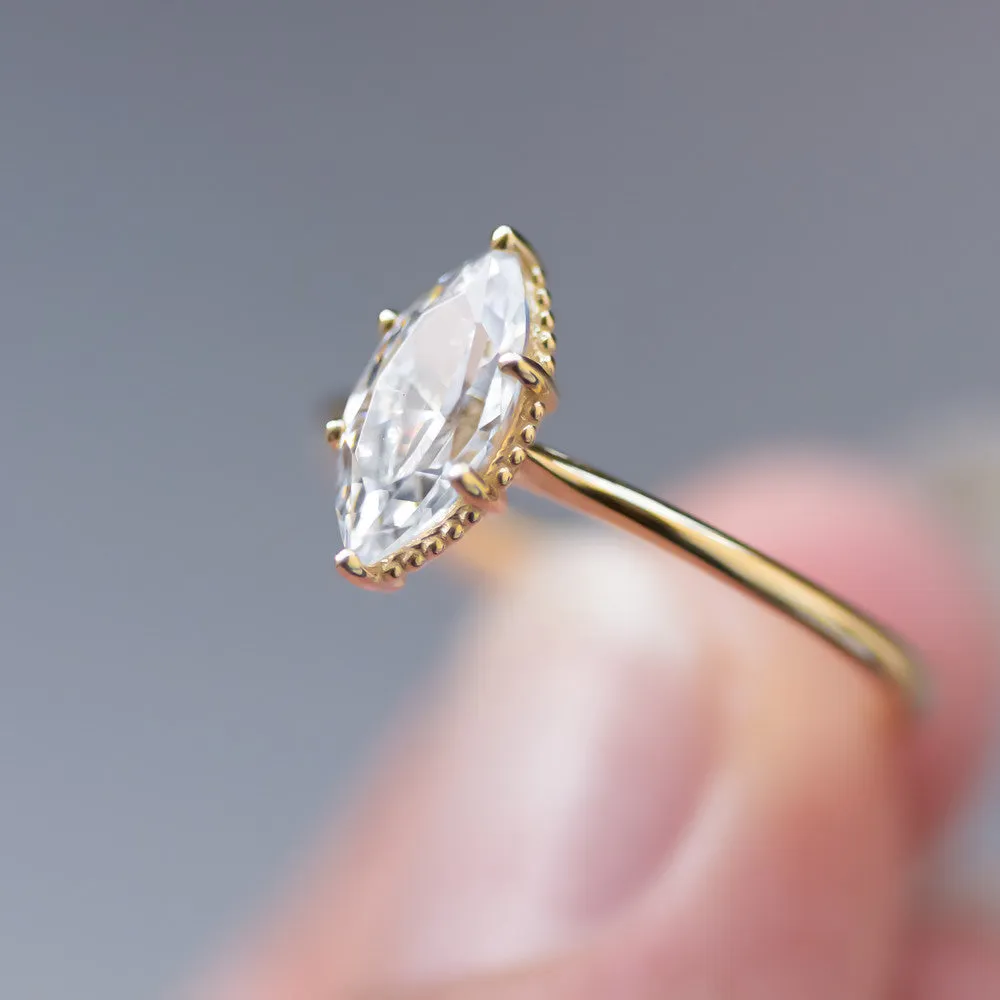 Clio ~ Marquise Cut Ring