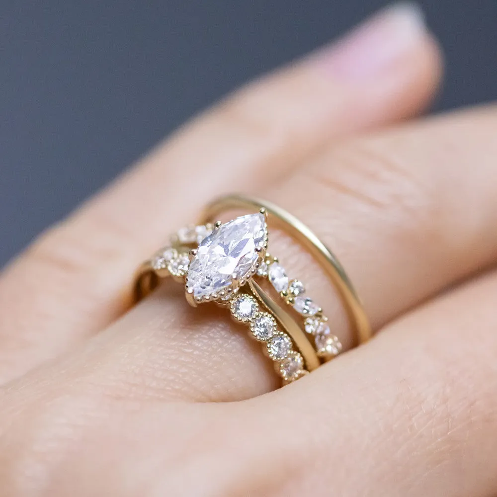 Clio ~ Marquise Cut Ring