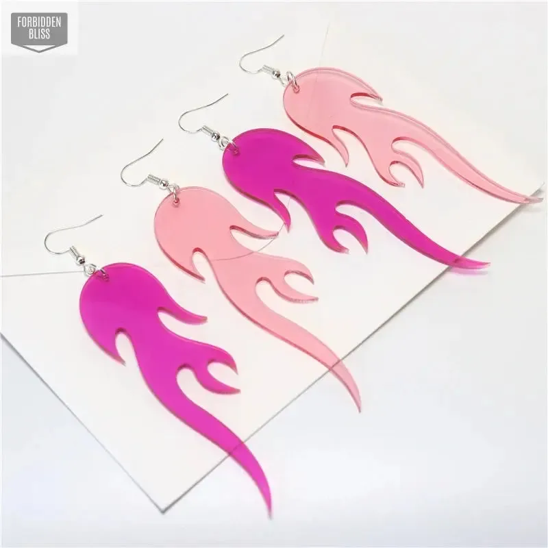 Colorful Acrylic Earrings