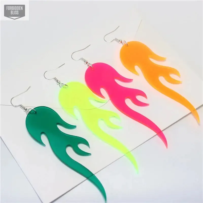 Colorful Acrylic Earrings