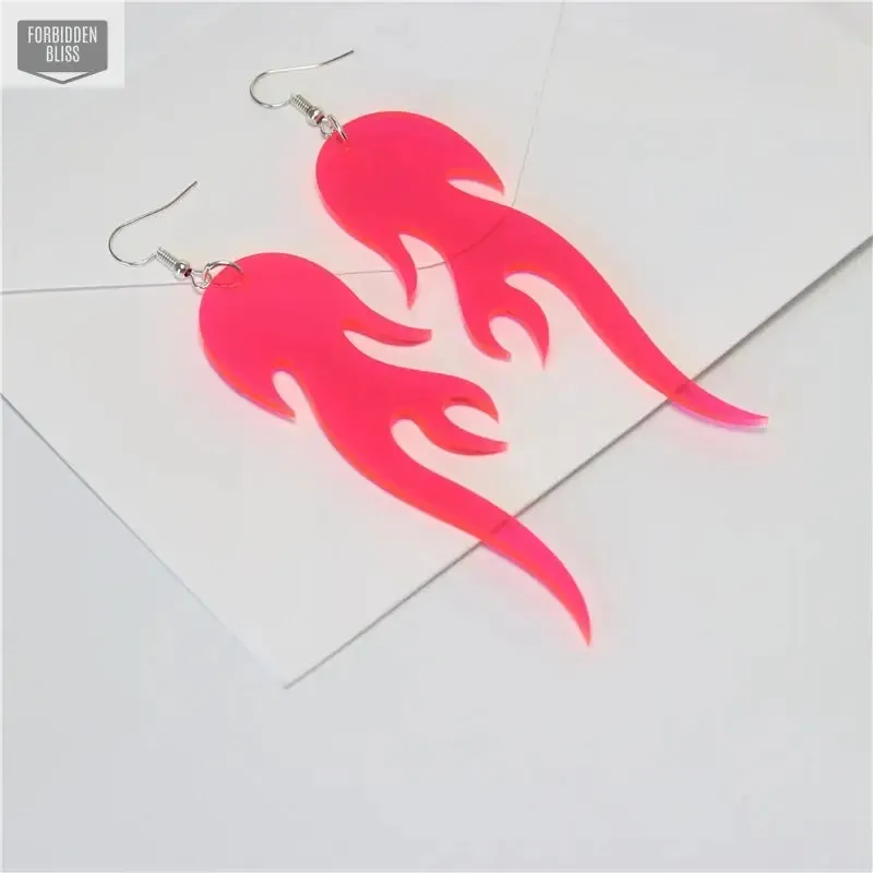 Colorful Acrylic Earrings