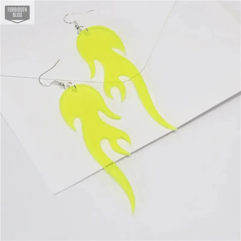 Colorful Acrylic Earrings