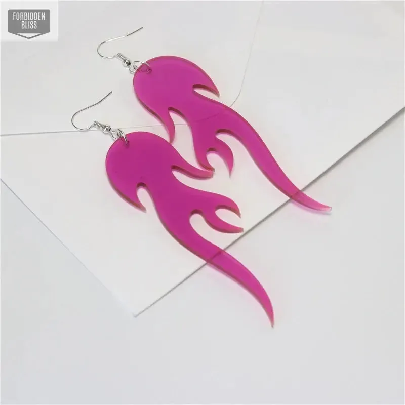 Colorful Acrylic Earrings