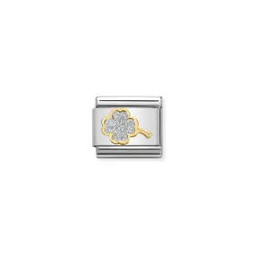 Composable Classic Link 030220/03 Glitter 4-Leaf Clover