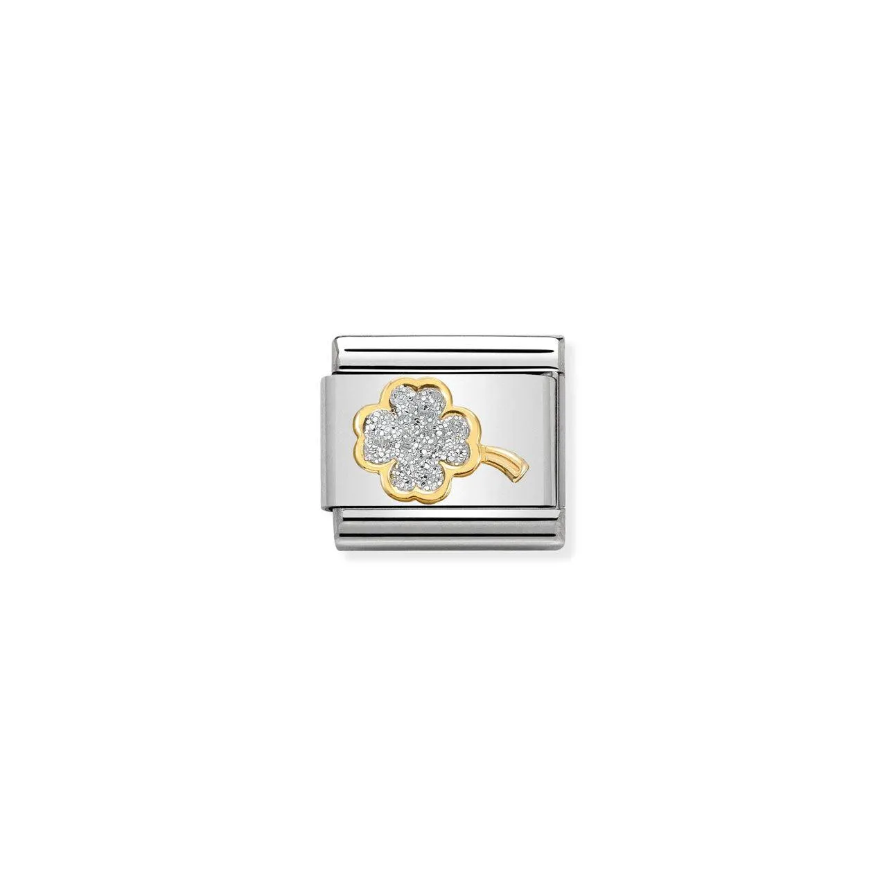 Composable Classic Link 030220/03 Glitter 4-Leaf Clover