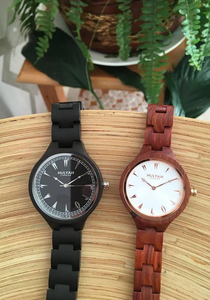 Couple Wooden Watches (SALE) N05  (2 watches)