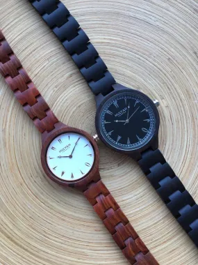 Couple Wooden Watches (SALE) N05  (2 watches)