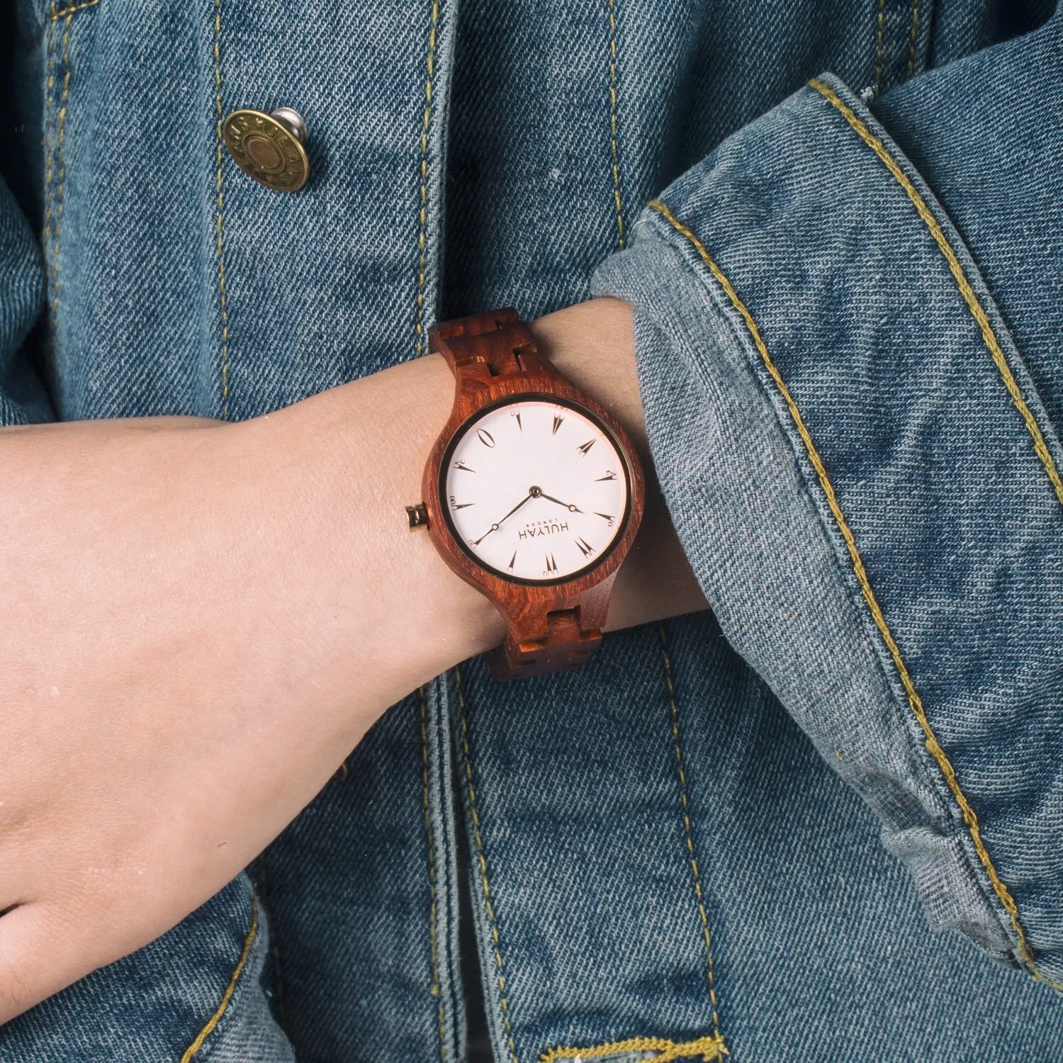 Couple Wooden Watches (SALE) N05  (2 watches)