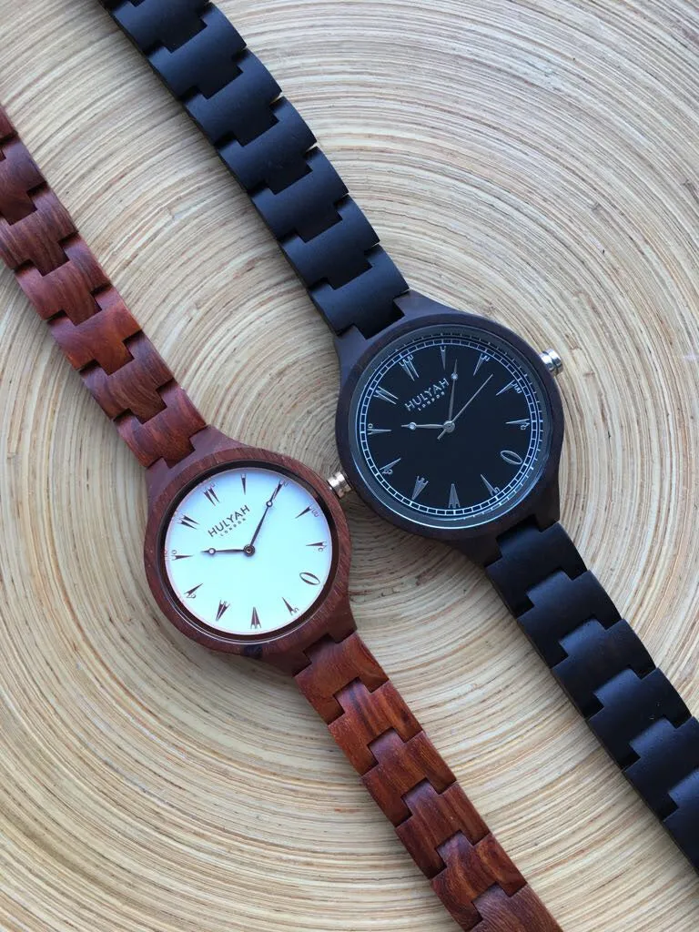 Couple Wooden Watches (SALE) N05  (2 watches)