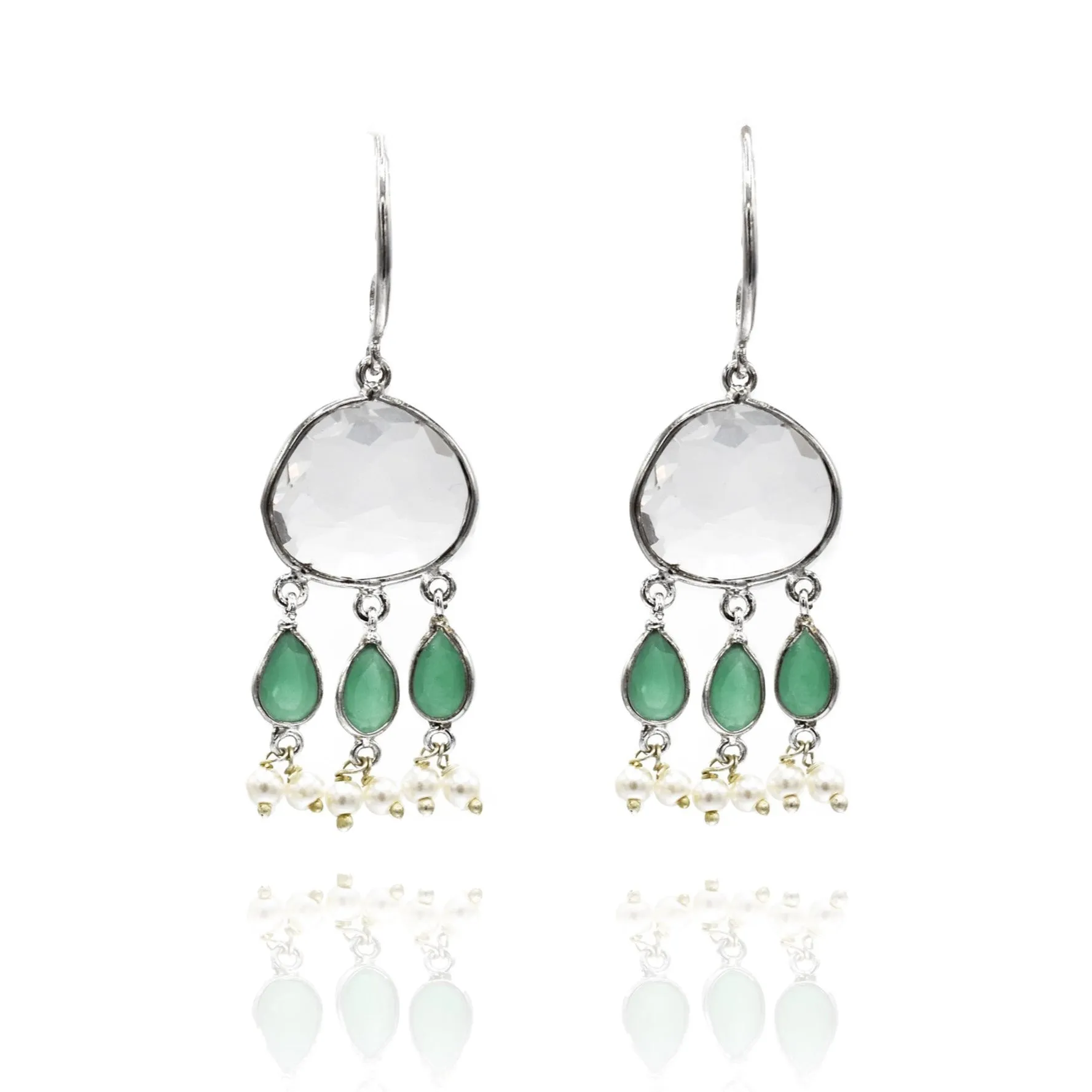 Crystal Drops Earrings