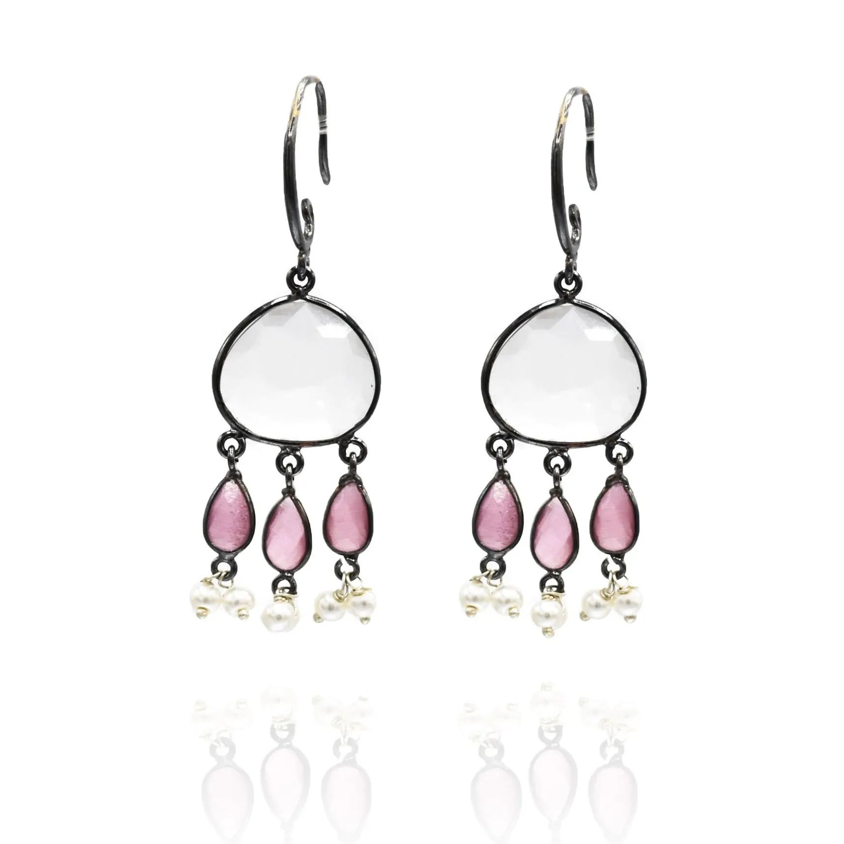 Crystal Drops Earrings