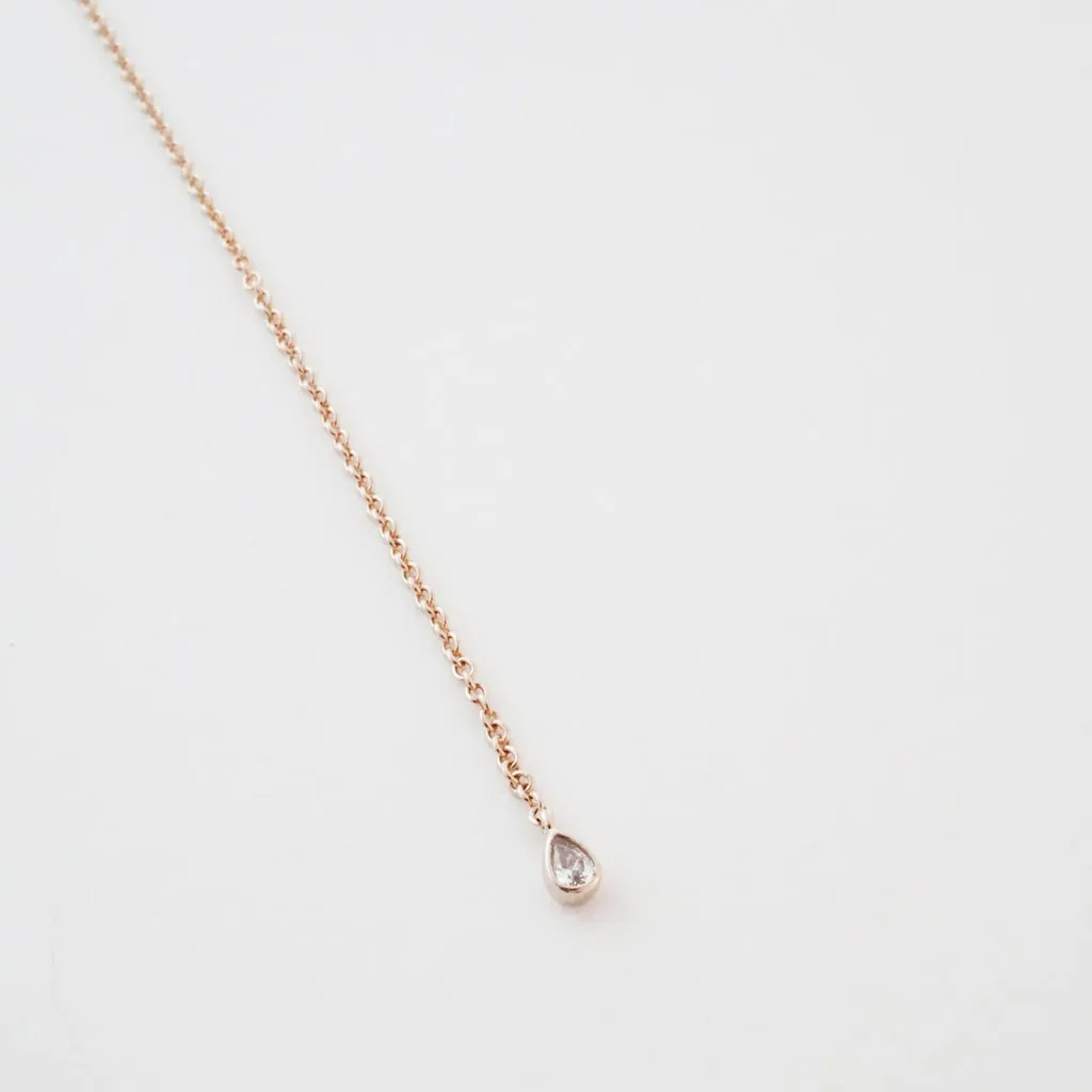 Crystal Lariat Necklace